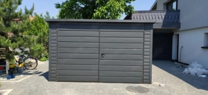 Blechgarage Garage Moderngarage Gartenhaus Metallbox