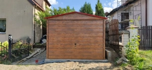 Großhalle LAGER Blechgarage Fertiggarage Metallgarage