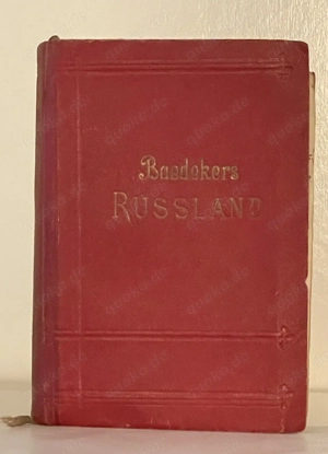 Baedekers Russland nebst Teheran, Port Arthur, Peking. (7. Auflage, 1912.)