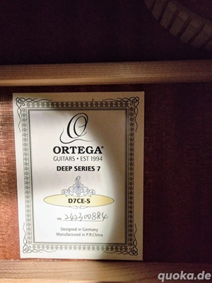 Ortega 5-Saiter Akustikbass Bild 5