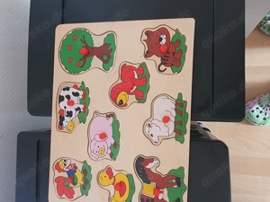 SPIELsachen u Reisebettchen Autos Bagger zu Verkaufen 