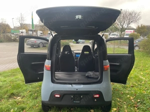 NEU endlich nebeneinander sitzen mit großem Kofferraum Mopedkennzeichen 4 Rad Skyliner 45kmh v. Farb Bild 3