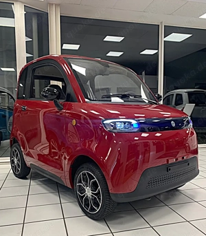 NEU endlich nebeneinander sitzen mit großem Kofferraum Mopedkennzeichen 4 Rad Skyliner 45kmh v. Farb Bild 5