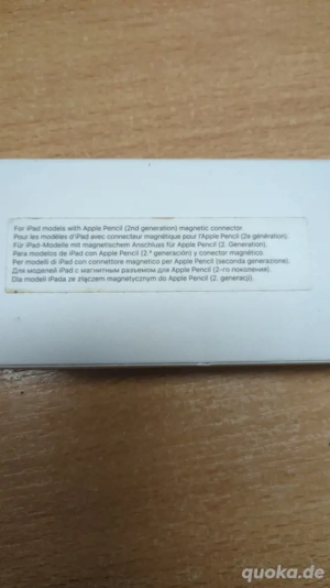 Original Apple Pencil (2nd generation) ungenutzt Bild 5 Original Apple Pencil (2nd generation) ungenutzt Bild 5