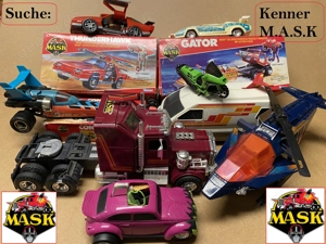 SUCHE Kenner MASK M.A.S.K Spielzeug Fahrzeuge Autos mit original Verpackung Sammlung 80er 90er