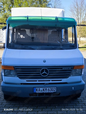 Merceds Benz Vario 816, Doppelkabine, Kasten mit 1t Ladeplattform Bild 7