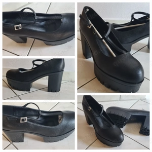 Damenschuhe schwarz gr 42