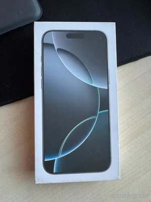 iPhone 16 Pro Max 256 GB   Neu, OVP, ungeöffnet