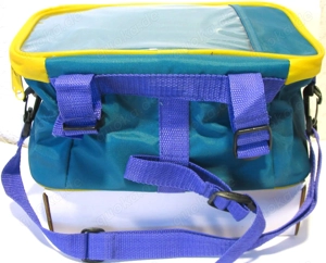 Fahrradtasche - Freizeittasche - Tasche - bunt - neuwertig Bild 3