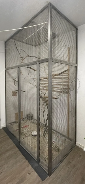 Sehr große Voliere zu verkaufen