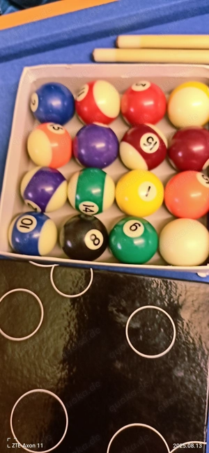 Billard mit Zubehör 