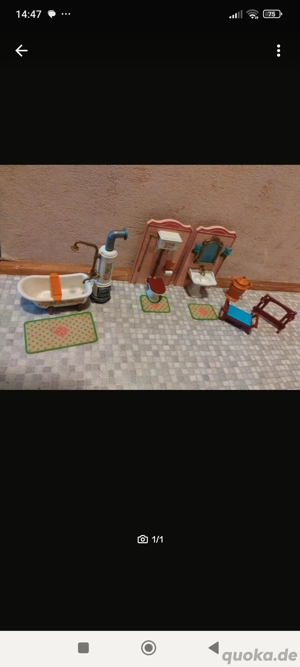 Playmobil Bad,Küche 