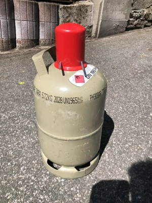 Propangasflasche 5 kg (leer, gebraucht)