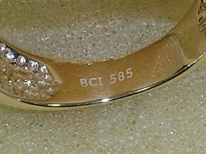 NEU: Schlangen-Ring Größe 17 + 19 585 Gold mit Rubin Bild 7