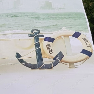 Stoffbanner  Maritim,  1500 cm x 89 cm schwer enflammbar