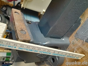 gebrauchter Schraubstock 