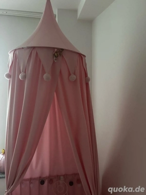 Baldachin in rosa in einem sehr gutem zustand