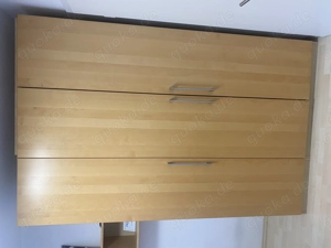 IKEA PAX Kleiderschrank 2Teilig mit Schubladen und Spiegel 
