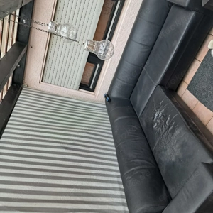 Ledercouch zu verschenken 