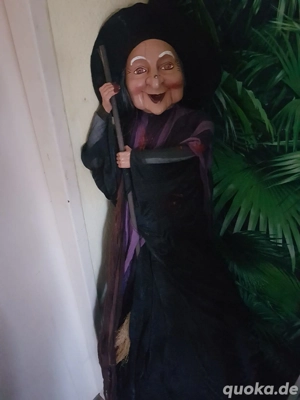 Orginal Harz Brockenhexe mit Licht und Soundefekt