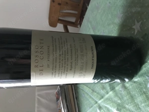 Dekorative Flasche mit Inhalt aus Italien neu 