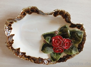 Vintage, große Schale, Keramik