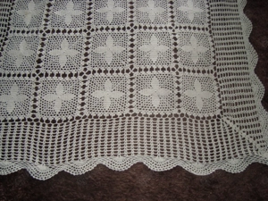 Häkeldecke-Echte Handarbeit Bild 2