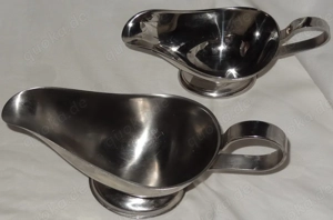 D Saucieren 2 Stück 1xWMF Edelstahl 18 10 0,2l + 1 x Edelstahl 18 8 0,1l gut erhalten Wir leeren die