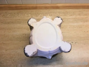 Deko Schildkröte aus Keramik Bild 3