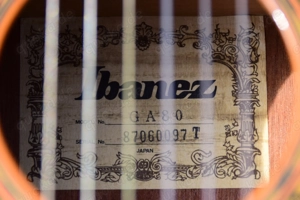Gitarre, Ibanez GA80 von 1981 Bild 7