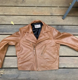 Horsehide Fliegerjacke von Fivestar Leathers Größe 42
