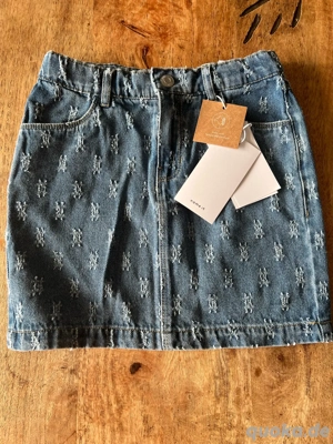 Name It Jeans Rock Blau Mädchen 8Y Größe 128