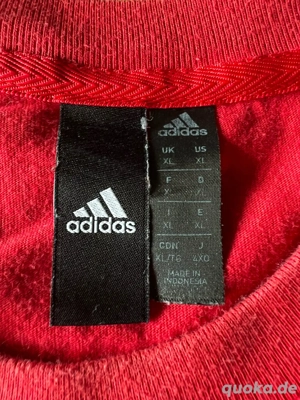 Adidas Shirt Rot XL Bild 4