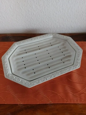 Rosenthal Maria Spargelplatte 2-teilig, Servierplatte Servierschale