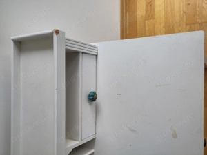 Weißer Schreibtisch zu verschenken Bild 4