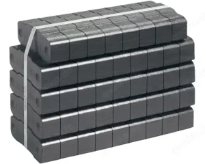 8;5 Pakete Brikket Kohle je 1 Paket 25 kg