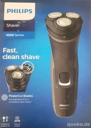 Philips Shaver 1000 Series S1134 00 elektrischer Rasierer Rasierapparat 