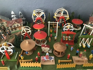 Erzgebirge, großer alter Rummelplatz   Kirmesplatz, Bild 3