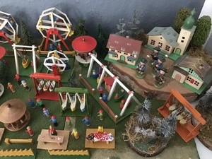 Erzgebirge, großer alter Rummelplatz   Kirmesplatz, Bild 7