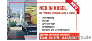  1. Entrümpelung & Haushaltsauflösung   Reinigung, Garten & Winterdienst          2. Schnell & günst