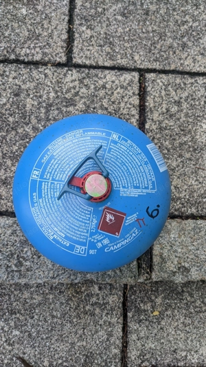 Campingaz R 907 Gefüllte Gasflasche - 2,75kg, Blau Bild 2