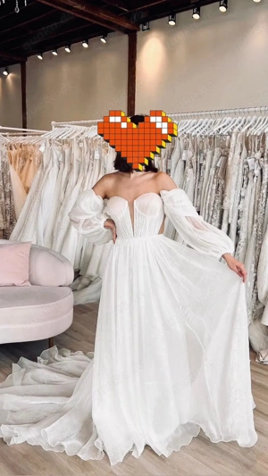 Brautkleid Boho Pronovias Gr. 36