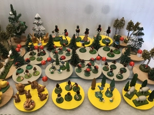 ERZGEBIRGE, Sammlung KÄFER,HASEN ,andere Figuren. KWO - Expertic,