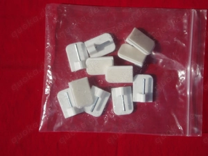 11 Klebehaken für Vitragestangen, weiß (auch für Dekozwecke), nur 1,98 EUR