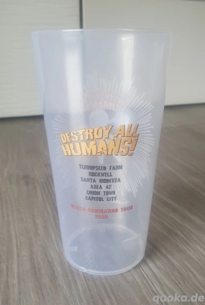 Destroy all Humans! Promo-Becher Bild 2