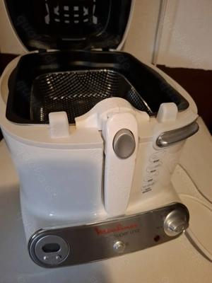 Gebrauchte Moulinex Super Uno Fritteuse ca.5 6 x benutzt Bild 2