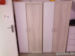 kleiderschrank zwei stück