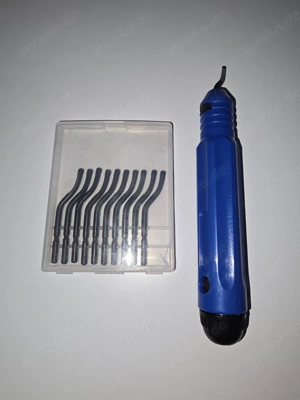 Entgratungswerkzeug Set NB1100 mit 10 HSS Klingen Metall Holz Kunststoff