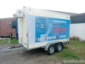 Kühlanhänger Kühlwagen - Partyzubehör mieten