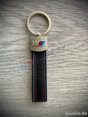 BMW M Leder Schlüsselanhänger NEU